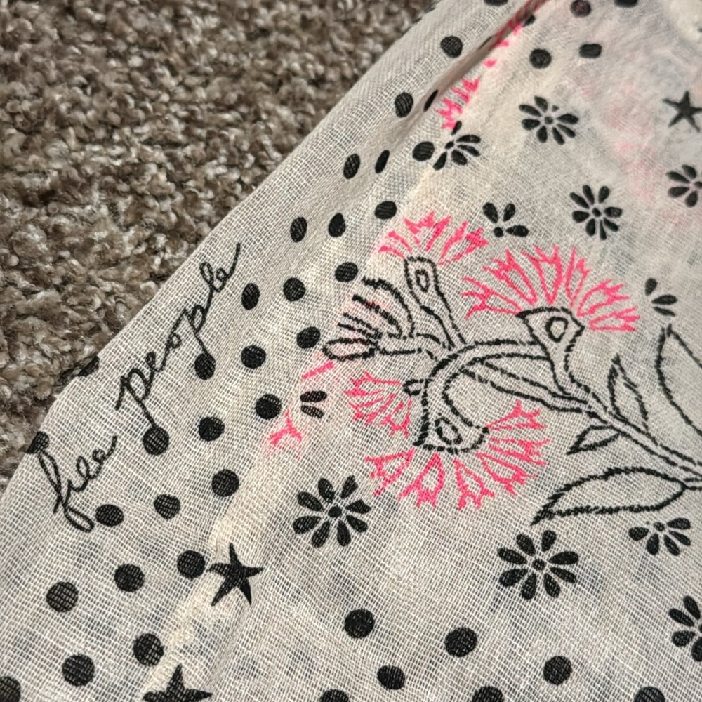 Free People lightweight cheesecloth tote bag - new! - Picture 2 of 6